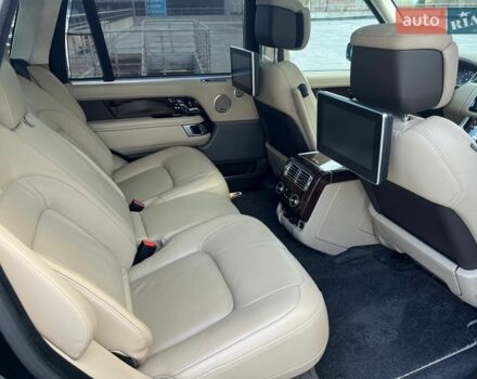 Черный Ленд Ровер Рендж Ровер, объемом двигателя 5 л и пробегом 161 тыс. км за 58500 $, фото 28 на Automoto.ua