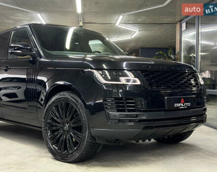 Черный Ленд Ровер Рендж Ровер, объемом двигателя 5 л и пробегом 78 тыс. км за 81500 $, фото 2 на Automoto.ua