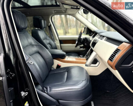 Черный Ленд Ровер Рендж Ровер, объемом двигателя 4.37 л и пробегом 81 тыс. км за 70000 $, фото 45 на Automoto.ua