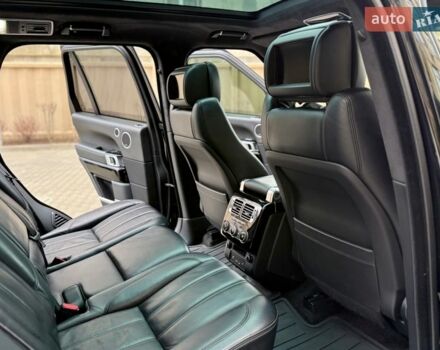Черный Ленд Ровер Рендж Ровер, объемом двигателя 4.37 л и пробегом 3 тыс. км за 69999 $, фото 111 на Automoto.ua