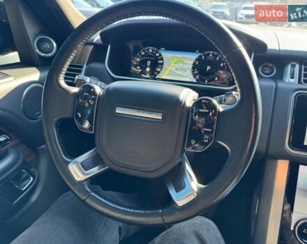 Чорний Ленд Ровер Рендж Ровер, об'ємом двигуна 5 л та пробігом 194 тис. км за 48900 $, фото 3 на Automoto.ua