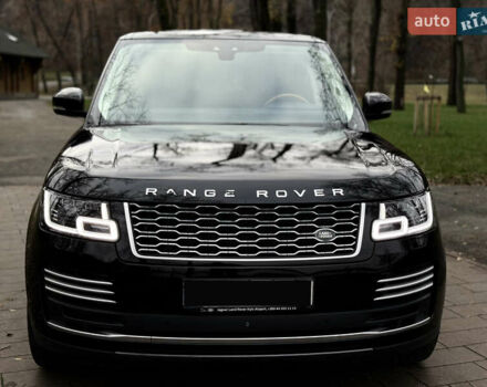 Черный Ленд Ровер Рендж Ровер, объемом двигателя 4.37 л и пробегом 81 тыс. км за 70000 $, фото 15 на Automoto.ua