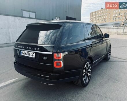 Черный Ленд Ровер Рендж Ровер, объемом двигателя 4.37 л и пробегом 90 тыс. км за 65000 $, фото 4 на Automoto.ua