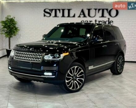 Черный Ленд Ровер Рендж Ровер, объемом двигателя 4.37 л и пробегом 3 тыс. км за 69999 $, фото 83 на Automoto.ua