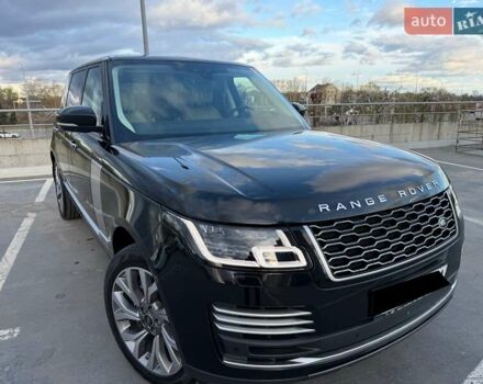 Черный Ленд Ровер Рендж Ровер, объемом двигателя 5 л и пробегом 161 тыс. км за 58500 $, фото 2 на Automoto.ua