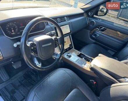 Чорний Ленд Ровер Рендж Ровер, об'ємом двигуна 5 л та пробігом 194 тис. км за 48900 $, фото 50 на Automoto.ua