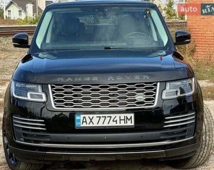 Чорний Ленд Ровер Рендж Ровер, об'ємом двигуна 5 л та пробігом 142 тис. км за 49450 $, фото 1 на Automoto.ua