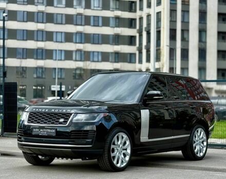 Черный Ленд Ровер Рендж Ровер, объемом двигателя 5 л и пробегом 48 тыс. км за 58900 $, фото 3 на Automoto.ua