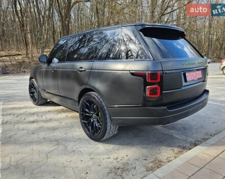 Черный Ленд Ровер Рендж Ровер, объемом двигателя 3 л и пробегом 158 тыс. км за 48500 $, фото 12 на Automoto.ua