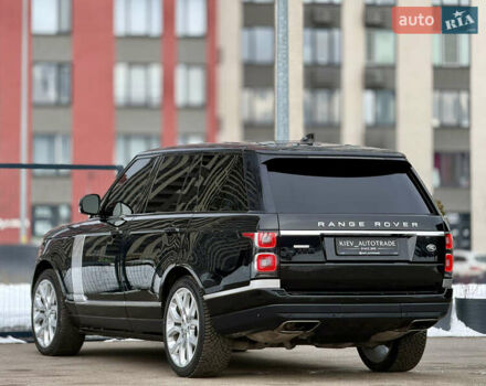 Чорний Ленд Ровер Рендж Ровер, об'ємом двигуна 5 л та пробігом 48 тис. км за 59900 $, фото 15 на Automoto.ua