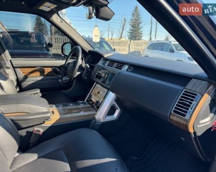 Чорний Ленд Ровер Рендж Ровер, об'ємом двигуна 5 л та пробігом 194 тис. км за 48900 $, фото 30 на Automoto.ua