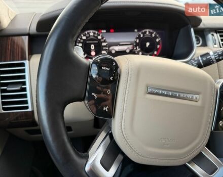 Черный Ленд Ровер Рендж Ровер, объемом двигателя 5 л и пробегом 161 тыс. км за 58500 $, фото 50 на Automoto.ua