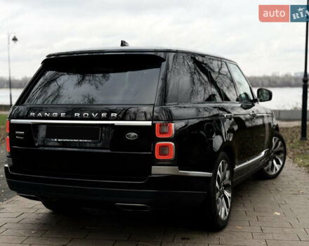 Черный Ленд Ровер Рендж Ровер, объемом двигателя 4.37 л и пробегом 81 тыс. км за 68000 $, фото 3 на Automoto.ua