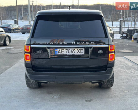 Черный Ленд Ровер Рендж Ровер, объемом двигателя 3 л и пробегом 136 тыс. км за 52000 $, фото 5 на Automoto.ua