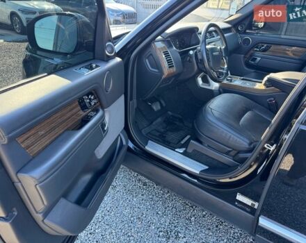 Чорний Ленд Ровер Рендж Ровер, об'ємом двигуна 5 л та пробігом 194 тис. км за 48900 $, фото 56 на Automoto.ua