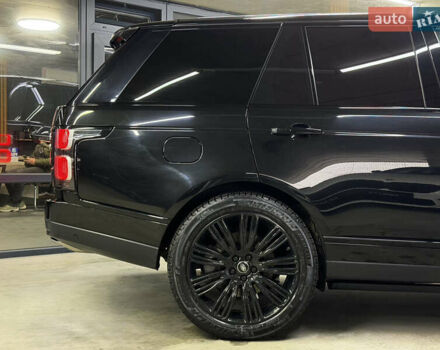 Черный Ленд Ровер Рендж Ровер, объемом двигателя 5 л и пробегом 78 тыс. км за 81500 $, фото 15 на Automoto.ua