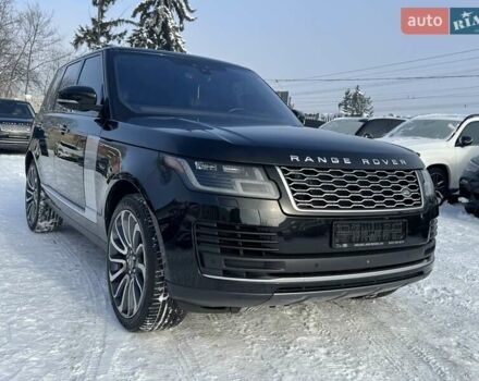 Чорний Ленд Ровер Рендж Ровер, об'ємом двигуна 5 л та пробігом 194 тис. км за 58000 $, фото 58 на Automoto.ua