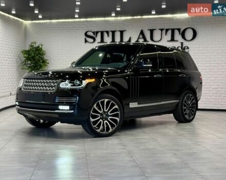 Черный Ленд Ровер Рендж Ровер, объемом двигателя 4.37 л и пробегом 3 тыс. км за 69999 $, фото 87 на Automoto.ua