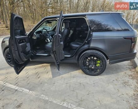 Черный Ленд Ровер Рендж Ровер, объемом двигателя 3 л и пробегом 158 тыс. км за 48500 $, фото 14 на Automoto.ua
