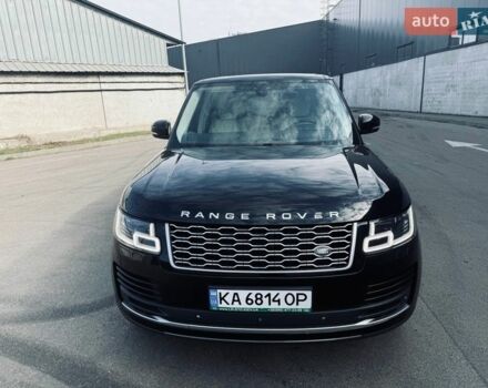 Черный Ленд Ровер Рендж Ровер, объемом двигателя 4.37 л и пробегом 90 тыс. км за 65000 $, фото 2 на Automoto.ua