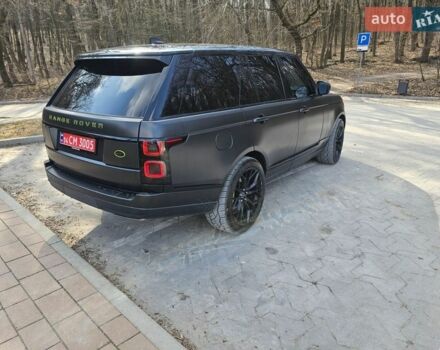 Черный Ленд Ровер Рендж Ровер, объемом двигателя 3 л и пробегом 158 тыс. км за 48500 $, фото 10 на Automoto.ua