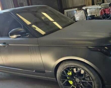 Черный Ленд Ровер Рендж Ровер, объемом двигателя 3 л и пробегом 158 тыс. км за 44444 $, фото 3 на Automoto.ua