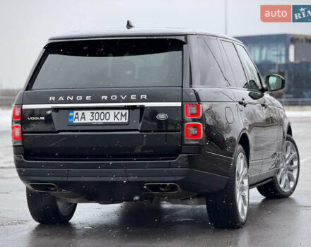 Чорний Ленд Ровер Рендж Ровер, об'ємом двигуна 2.99 л та пробігом 132 тис. км за 52900 $, фото 15 на Automoto.ua