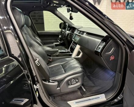 Черный Ленд Ровер Рендж Ровер, объемом двигателя 4.37 л и пробегом 3 тыс. км за 69999 $, фото 124 на Automoto.ua