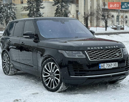 Чорний Ленд Ровер Рендж Ровер, об'ємом двигуна 3 л та пробігом 130 тис. км за 46500 $, фото 3 на Automoto.ua