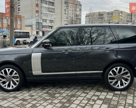 Черный Ленд Ровер Рендж Ровер, объемом двигателя 4.37 л и пробегом 90 тыс. км за 69000 $, фото 3 на Automoto.ua