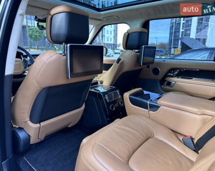 Черный Ленд Ровер Рендж Ровер, объемом двигателя 4.37 л и пробегом 260 тыс. км за 63000 $, фото 31 на Automoto.ua