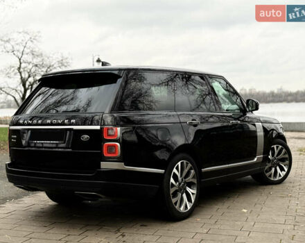 Черный Ленд Ровер Рендж Ровер, объемом двигателя 4.37 л и пробегом 81 тыс. км за 68000 $, фото 5 на Automoto.ua