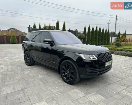 Черный Ленд Ровер Рендж Ровер, объемом двигателя 4.4 л и пробегом 193 тыс. км за 62000 $, фото 3 на Automoto.ua