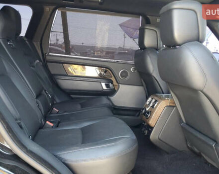 Черный Ленд Ровер Рендж Ровер, объемом двигателя 5 л и пробегом 133 тыс. км за 49900 $, фото 10 на Automoto.ua