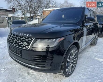 Чорний Ленд Ровер Рендж Ровер, об'ємом двигуна 5 л та пробігом 194 тис. км за 58000 $, фото 4 на Automoto.ua