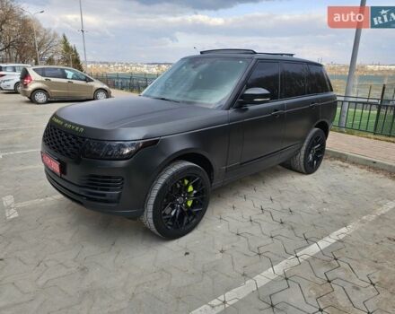 Черный Ленд Ровер Рендж Ровер, объемом двигателя 3 л и пробегом 158 тыс. км за 48500 $, фото 4 на Automoto.ua