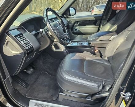 Черный Ленд Ровер Рендж Ровер, объемом двигателя 3 л и пробегом 158 тыс. км за 48500 $, фото 28 на Automoto.ua