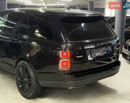 Черный Ленд Ровер Рендж Ровер, объемом двигателя 5 л и пробегом 78 тыс. км за 81500 $, фото 9 на Automoto.ua