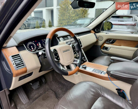 Черный Ленд Ровер Рендж Ровер, объемом двигателя 2.99 л и пробегом 200 тыс. км за 57000 $, фото 13 на Automoto.ua