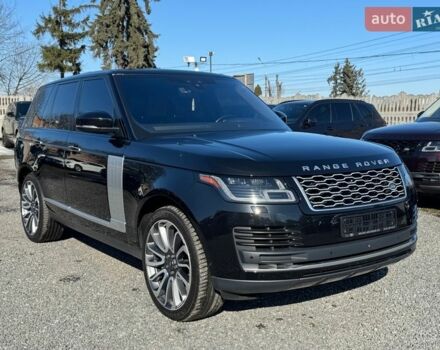 Чорний Ленд Ровер Рендж Ровер, об'ємом двигуна 5 л та пробігом 194 тис. км за 48900 $, фото 96 на Automoto.ua