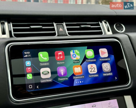 Чорний Ленд Ровер Рендж Ровер, об'ємом двигуна 5 л та пробігом 48 тис. км за 59900 $, фото 39 на Automoto.ua