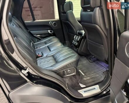 Черный Ленд Ровер Рендж Ровер, объемом двигателя 4.37 л и пробегом 3 тыс. км за 69999 $, фото 120 на Automoto.ua