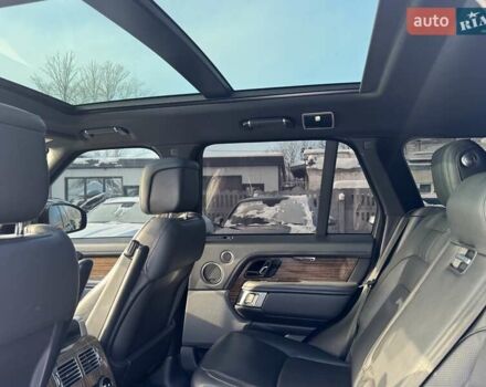 Чорний Ленд Ровер Рендж Ровер, об'ємом двигуна 5 л та пробігом 194 тис. км за 58000 $, фото 67 на Automoto.ua