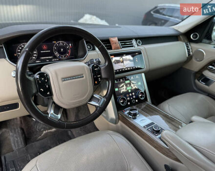 Черный Ленд Ровер Рендж Ровер, объемом двигателя 3 л и пробегом 136 тыс. км за 52000 $, фото 16 на Automoto.ua