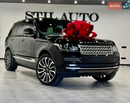 Черный Ленд Ровер Рендж Ровер, объемом двигателя 4.37 л и пробегом 3 тыс. км за 69999 $, фото 71 на Automoto.ua