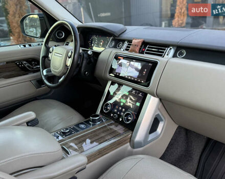 Черный Ленд Ровер Рендж Ровер, объемом двигателя 3 л и пробегом 136 тыс. км за 52000 $, фото 20 на Automoto.ua