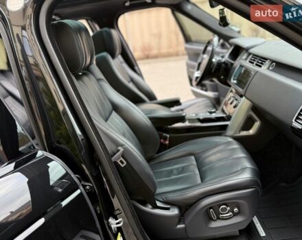 Черный Ленд Ровер Рендж Ровер, объемом двигателя 4.37 л и пробегом 3 тыс. км за 69999 $, фото 108 на Automoto.ua