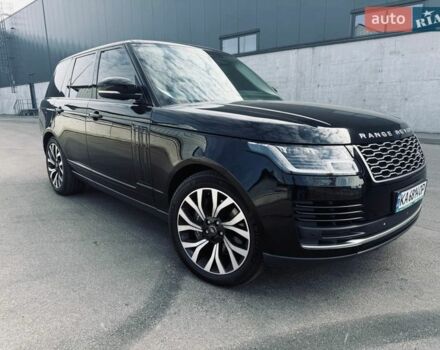 Черный Ленд Ровер Рендж Ровер, объемом двигателя 4.37 л и пробегом 90 тыс. км за 65000 $, фото 17 на Automoto.ua