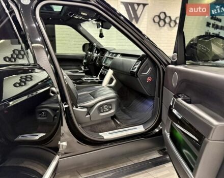 Черный Ленд Ровер Рендж Ровер, объемом двигателя 4.37 л и пробегом 3 тыс. км за 69999 $, фото 123 на Automoto.ua