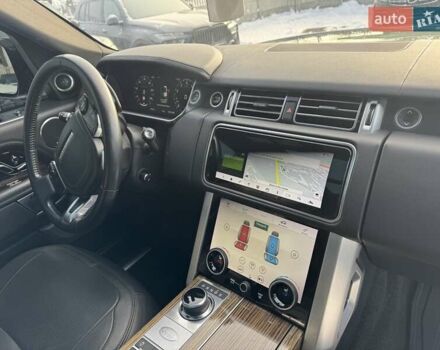 Чорний Ленд Ровер Рендж Ровер, об'ємом двигуна 5 л та пробігом 194 тис. км за 58000 $, фото 35 на Automoto.ua